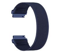Lurmerea 20mm Elastic Nylon Strap Compatible with Xplora X6 Play/Pro/Gen 2, No Snap Design Soft Breathable Waterproof Sport Replacement Wristband for Anio 6/5 Girls Boys Youth, blue, 90mm, Classic