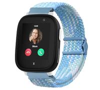 Lurmerea 20mm Magnetic Woven Nylon Strap Compatible with Xplora X6 Play/Pro/Gen 2, Waterproof Comfortable Durable Soft Adjustable Replacement Wristband for Anio 6/5 Girls Boys, blue, Classic