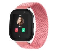 Lurmerea 20mm Nylon Strap Compatible with Xplora X6 Play/Pro/Gen 2, No Snap Design Elastic Soft Replacement Wristband Breathable Waterproof Comfortable for Anio 6/5 Boys Girls