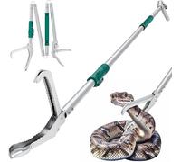 LURMMUE 90" Snake Grabber Tool, Heavy Duty Snake Grabber with Long Reach | Professional Snake Tongs for Camping, Garden, Outdoor & Emergency Use