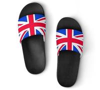 Lurnise Women’S Slippers Union Jack Shower Sandals Bathroom Slippers Home Slides For Men