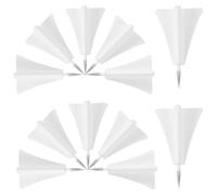 Lurrose 1 Box Metal Push Pins with Simple Design for Geography Lessons and Art and Craft Activities, Convenient to Use White Push Pins for Marking Locations on Bulletin Boards