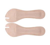 Lurrose 1 Pair Beige Artificial Leather Sandal Insert Insoles Self-Adhesive Shockproof Foam Cushion Pads for Daily Wear Sandals Support and Anti-Slip