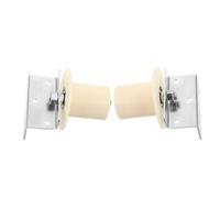 Lurrose 1 Pair Garage Door Sliding Wheel with Bearings, Plastic Guide Roller for Smooth Operation and Balanced Movement, Suitable for Home Garage Entry in Southern Humid
