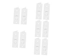 Lurrose 1 Pair Plastic Tilt Latch Window Replacement Parts Spring Loaded Window Locks for Smooth Up and Down Movement for Easy Installation