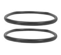 Lurrose 1 Pair Wheelchair Push Rim Grip Covers for Rear Wheels, Non-Slip Silicone Rubber Hand Rim Protectors, 22 Inch Wide Compatibility for Manual Wheelchairs, for Home Care and Outdoor