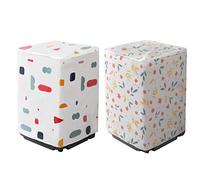 Lurrose 1 PC Peva Laundry Cover for Washing Machine Durable Protection From Dust and Sun Stylish Design for Automatic and Pulsator Washers for Home Use