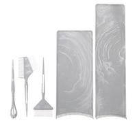 Lurrose 1 Set Balayage Highlighting Board with Comb for Stylists