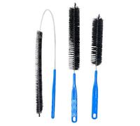 Lurrose 1 Set Drain Cleaner Tool: Flexible Pipe Cleaning Brush for Kitchen Sink Shower Tub Bathroom Drains Dryer Vent - Long Bendable Sewer Brush for Hair and Debris Removal