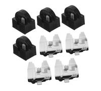 Lurrose 1 Set Mini Starter Relay: Refrigerator Compressor Start Relay And Overload Protector Thermal Protection Device For Chest Freezers Beverage Coolers And Household Refrigerators