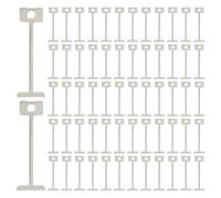 Lurrose 100pcs 1.5mm Steel Needle Replacement Pins for Tile Leveler Sturdy Tile Leveling Parts for Wall and Floor Installation Compatible with Leveling System for DIY Tiling Tools