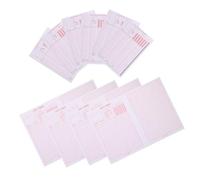Lurrose 100pcs Administrative Exam Answer Sheets with Antiwrinkle Durability Civil Service Test Practice Writing Paper for Government Job Preparation Neat Presentation and Grading