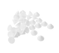 Lurrose 100Pcs Alumina Ceramic Pottery Kiln Nails Cone Refractory Support Nails High Temperature Resistant Pottery Firing Tools for Artists and Workshops