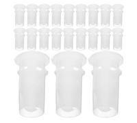 Lurrose 100PCS Dog Toy Squeakers Replacement Inserts 3x1.1cm Large Size Noise Makers for Pet Supplies DIY Toy Repair Interactive Plush Toys for Dogs and Cats