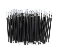 Lurrose 100pcs Heat Erasable Pen Refills for Fabric Sewing Quilting High Temperature Disappearing Ink Marker with Instant Heat Activated Vanishing Technology for Dressmaking Crafts