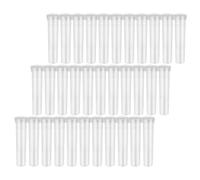 Lurrose 100pcs Hydroponic Flower Tubes Plant Propagation Vases Compact Desktop Plant Supply Tubes for Fresh Flower Water Storage and Nutrient Culture