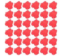 Lurrose 100pcs Lip Shaped Adhesive Wound Bandages Breathable Self-Adhesive First Aid Patches Made of Pe for Emergency Use Portable Small Care Patches