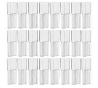 Lurrose 100pcs Reusable Plastic Cuvettes for Experiment with 1.5ml Capacity and 4 Optical Windows, High Precision Measurement Square Lab Cuvettes Suitable for Chemical Analysis