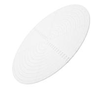 Lurrose 10In Acrylic Quilting Ruler Round Center Finder Template for Sewing Crafts and Accurate Circle Drawing Applications