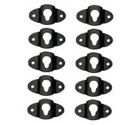 Lurrose 10pcs Audio Hook for Speaker Hanger Plate Iron Small Hooks for Hanging Wall Speaker Mounts for Surround Sound Box