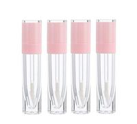 Lurrose 10pcs Empty Lip Gloss Containers with Applicator Portable Lip Gloss Tube for Beginners for Mixing and Storing Eyeliner and More