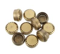 Lurrose 10pcs Gas Stove Accessories Portable Camping Cooking Stove Burner Covers Small Propane Adapter for Outdoor Fire Pit Cover
