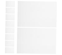 Lurrose 10pcs Heat Shrink Plastic Sheets for Crafts Shrink Art Film Paper DIY Material for Heat Gun and Oven Use
