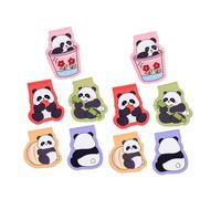 Lurrose 10pcs Magnetic Bookmarks Note Label Bookmarks 2.75x1.18x0.04in Exquisitely Designed Practical Reading Accessories for Friends and Reading Enthusiasts