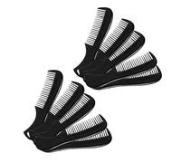 Lurrose 10pcs Mens Beard Comb Set Mini Pocket Hair Combs Fine and Regular Teeth for Mustache Styling and Grooming, Compact Beard Care Tools for Travel and Daily Use