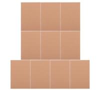 Lurrose 10pcs Mini Blank Kraft Notebooks - A5 Unlined Mini Sketchbook - Small Pocket Sketch Book for Artists Students Work And School Drawing Writing