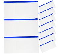 Lurrose 10pcs Pencil Case Lightweight Multi-use Storage Bag for Stationery Practical Zipper Pouches for Students Portable Design for Easy Carrying