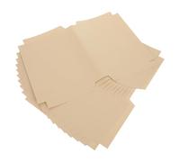 Lurrose 10pcs Self Adhesive Book Cover Paper Wrap for Notebooks and Hardback Books Kraft Paper Material with Easy Application and Practical Use for Classrooms and Office Vintage Retro Look