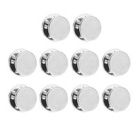 Lurrose 10pcs Stainless Steel Pin Backs with Professional Pin Needles and Silver Butterfly Clutch Lightweight and Practical and Jewellery Making