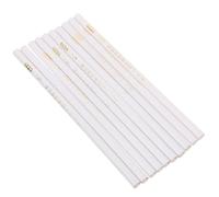 Lurrose 10pcs White Fabric Marker Pens for Sewing, Tailor Chalk Pencils for Garment Marking, Practical Sewing Accessory for Fabric Cutting and DIY Dressmaking