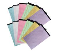 Lurrose 12 Pack Colorful Legal Writing Pads Tearable Lined Memo Notepads with Ink Friendly Paper for School Office and Home Use Smooth Writing Small Notebooks for Students and
