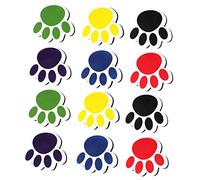 Lurrose 12pcs Magnetic Eva Dry Erase Erasers Set Cat Claw Whiteboard Erasers Multipack Office Whiteboard Accessories for Classroom and Home Use