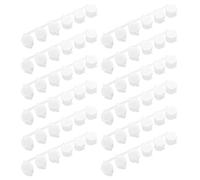 Lurrose 12pcs Mini Paint Container Strip - Small Paint Pot - 10ml Empty Pigment Storage Containers - Mini Painting Cup - Small Pigment Pot for Painting Arts Crafts Supplies