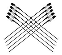 Lurrose 12pcs Model Coloring Tools Coloring Clips Black Stainless Steel PVC Easy to Use Easy Transportation for DIY Activity Family Friend