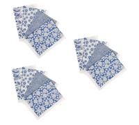Lurrose 12sheets Underglaze Ceramic Decals for Pottery Floral Clay Transfer Paper for Ceramics Easy to Use and Practical for Glazed Color Decoration