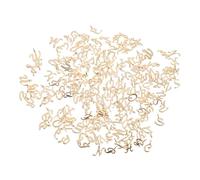 Lurrose 130pcs Mini Alphabet Charms: Alloy Abc Letter Pendants For Diy Jewelry Making - A-Z Initial Charms For Bracelets And Necklaces Making