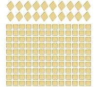 Lurrose 150 Pcs Solder Tab Easy Solder for Jewelry Making Gold-Plated Copper High Conductivity Strong Connection Golden Colour for Projects