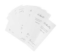 Lurrose 150pcs Minimalist White Thank You Stickers for Packaging Self Adhesive Box Seal Tags Easy to Peel Sealing Labels for Small Business Gift Wrapping and Mailing Envelopes