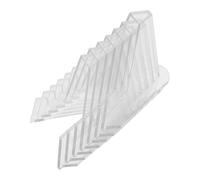 Lurrose 15pcs Coin Display Stand with Base for Collectors Plastic Coin Holder Organizer for Various Medals Badges Multipurpose Display for Office Home Exhibitions