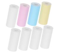 Lurrose 18rolls Mini Thermal Printer Paper Non-adhesive Adhesive for Printer Smooth Printing for Study Notes Instant Pictures