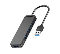 Lurrose 1m Usb Hub Splitter Data Hub Power Adapter for Laptop for Home Office Workstation