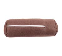 Lurrose 1pcs Cylinder Yoga Pillow Cotton Linen Foot Pillow Soft Comfortable Anti-slip Stylish Simple Appearance Footrest for Yoga Practice