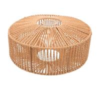 Lurrose 1pcs Decorative Lampshade Lamp Shade Replacement E27 Paper Vintage Design No Burrs Comfortable Touching Feeling Restaurant Lighting