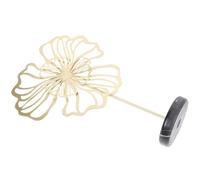 Lurrose 1pcs Table Ornament Coffee Table Decor Marble Metal Fine Workmanship Solid Structure Creative Design Modern European Style for Apartment Decor and Weddings