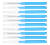 Lurrose 2 Boxes Shower Head Cleaning Brush Small Hole Cleaner Anti-clogging Shower Hole Cleaner Clog Cleaning Tools for Home Bathroom Accessories Blue