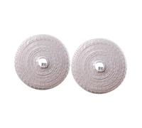 Lurrose 2 Rolls Beef Netting Roll Cotton Meat Net Ham Sausage Trussing Cooking Twine for Pig's Feet Sausage Ham Packaging and Butcher Use